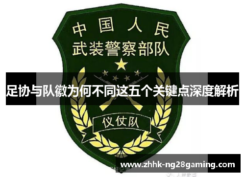 足协与队徽为何不同这五个关键点深度解析